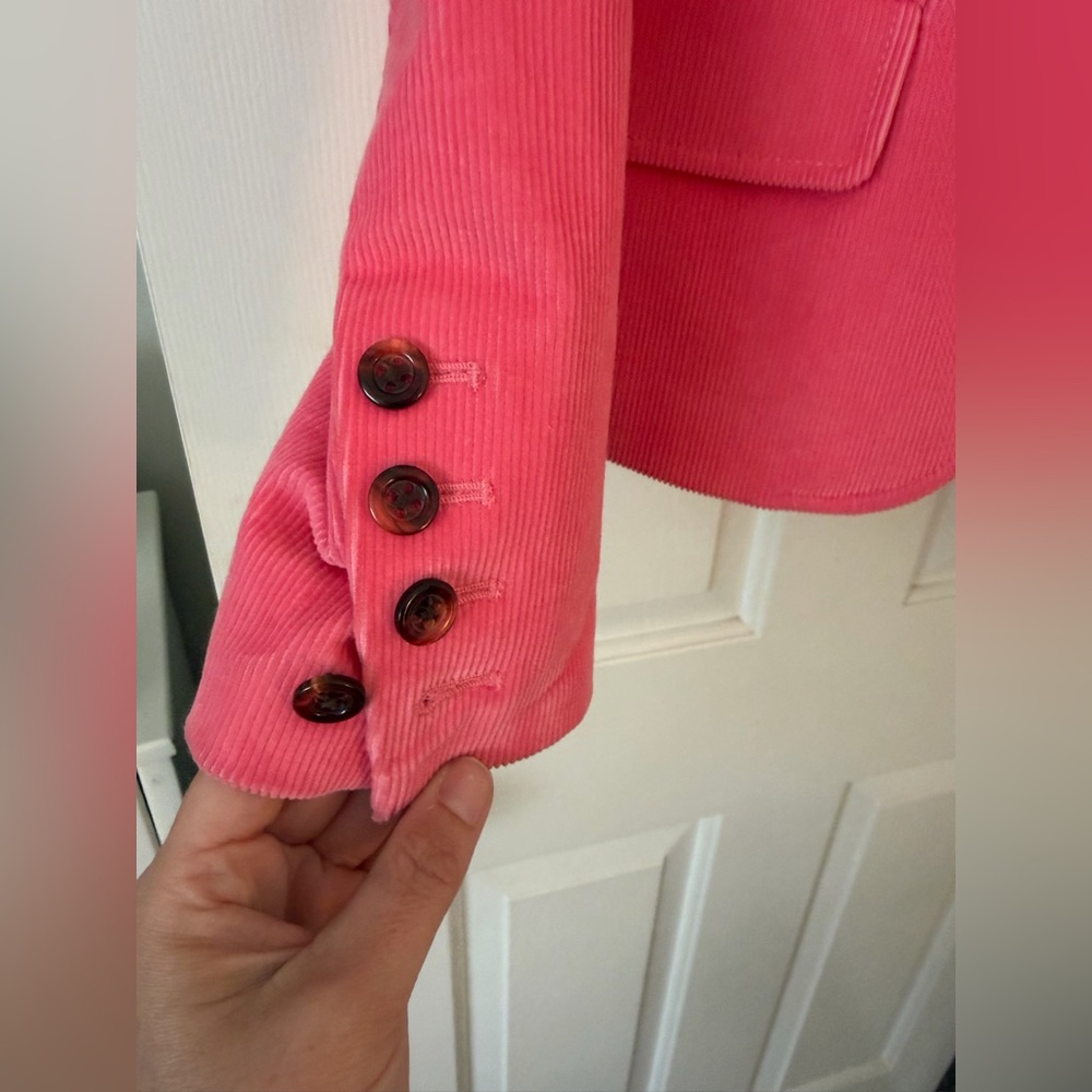 Vineyard Vines Coral Pink Corduroy Blazer - Picture 5 of 6